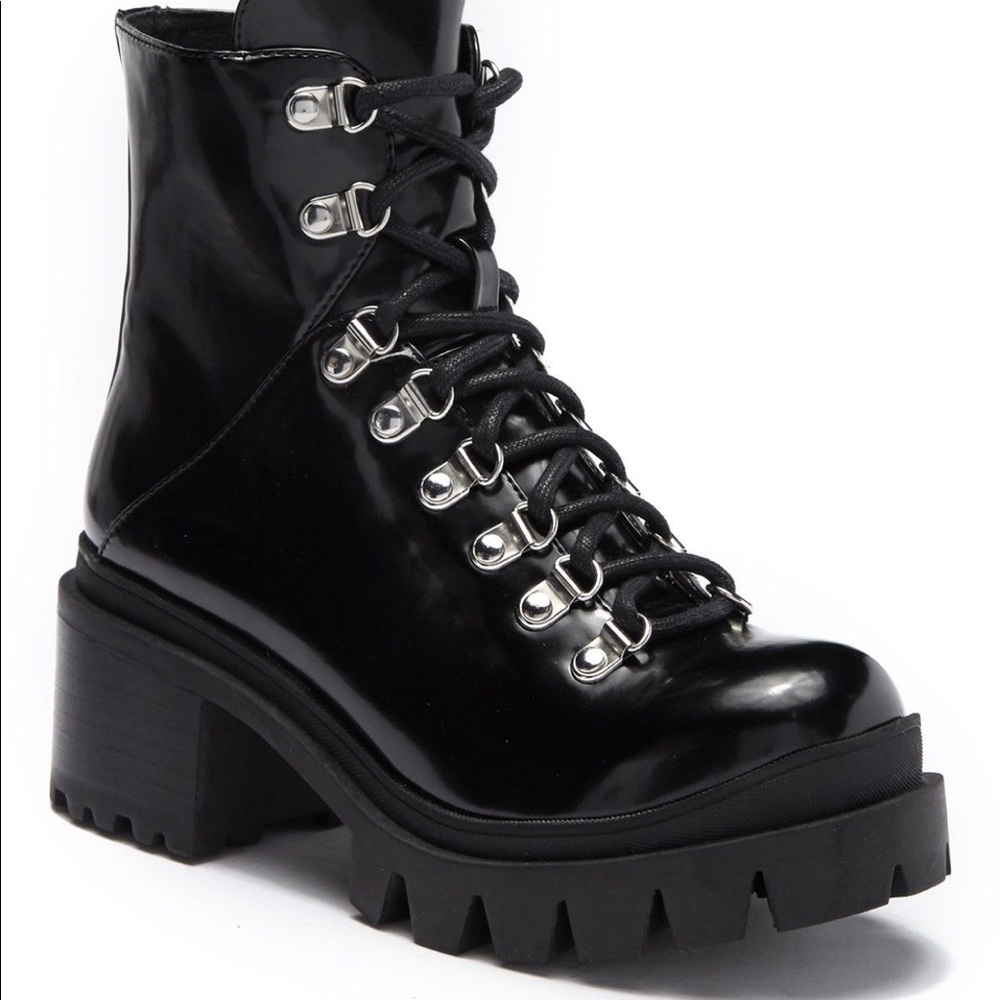 Jeffrey Campbell MARBEL black boot Size 10